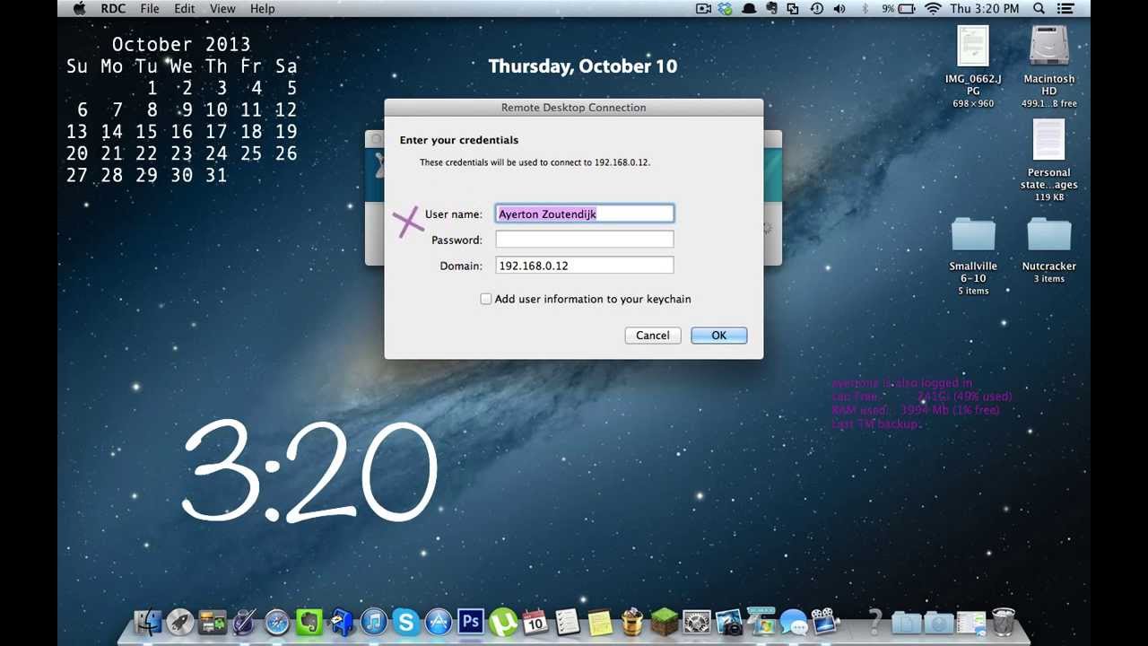 windows remote for mac